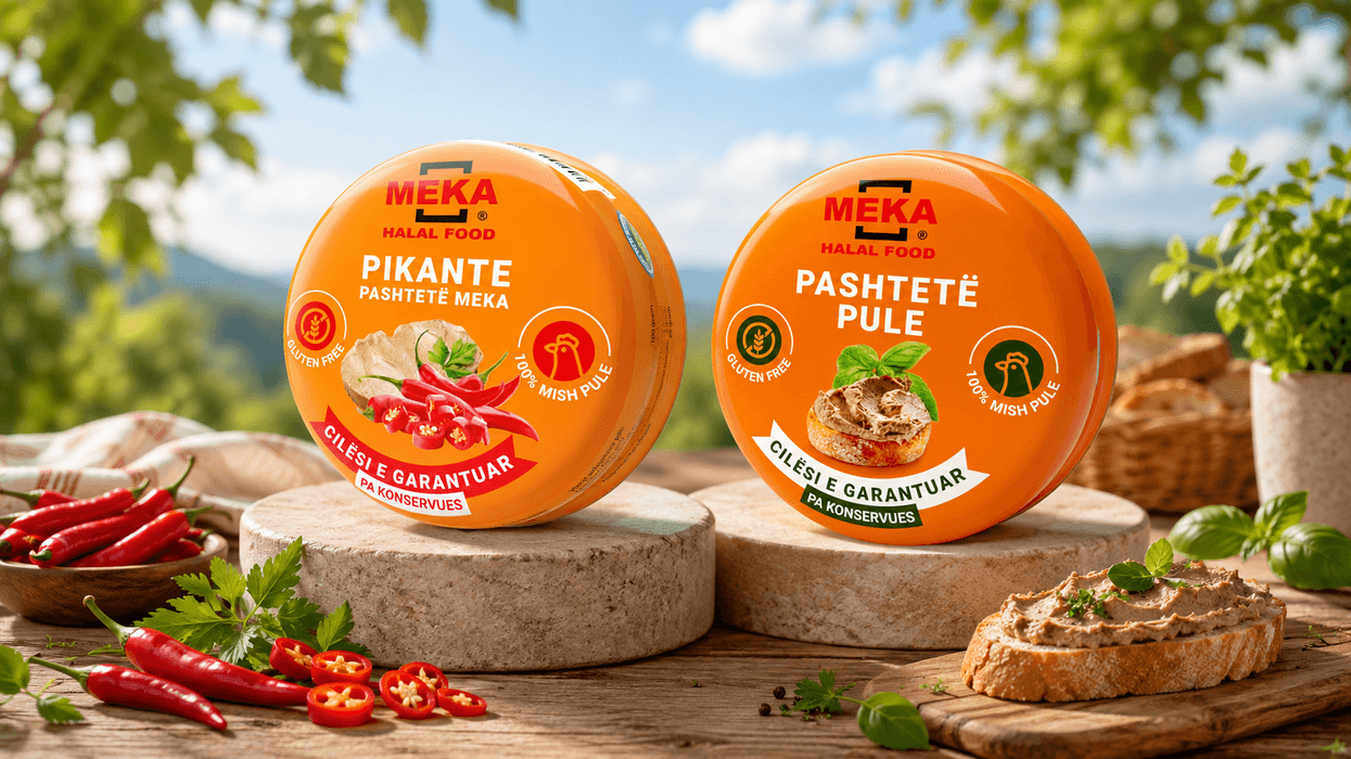 Pashtetat MEKA - zgjedhje praktike për mëngjes, piknik dhe rrugë