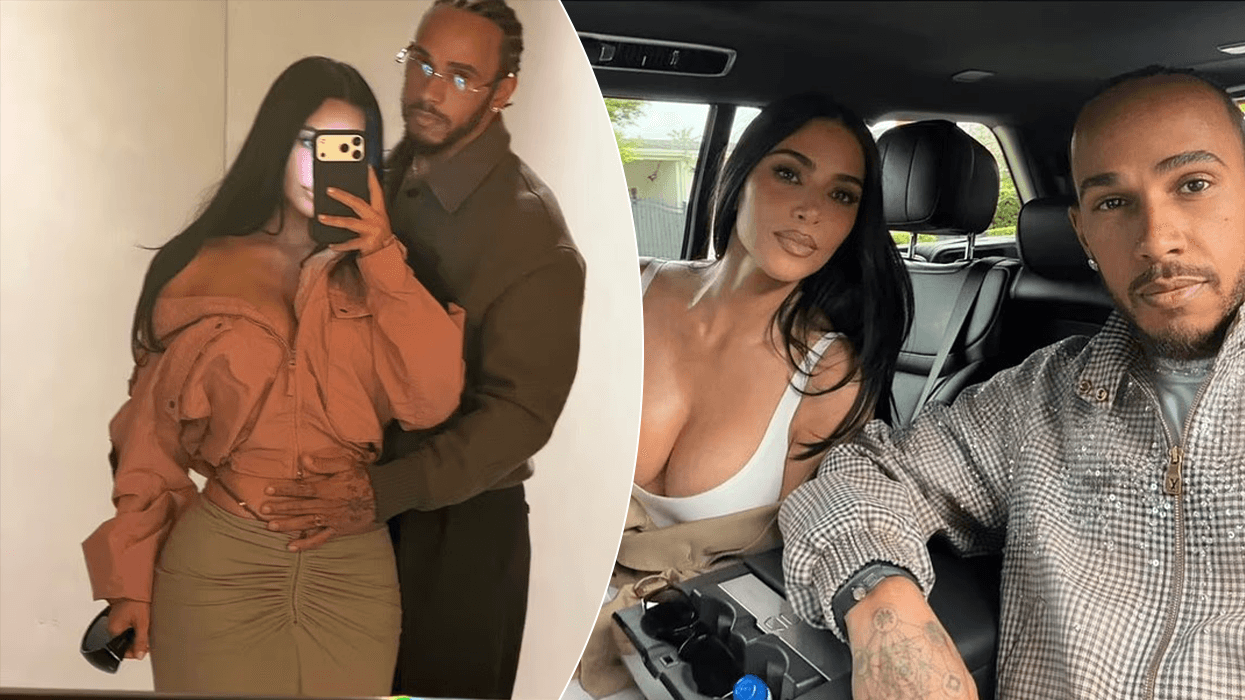 Kim Kardashian dhe Lewis Hamilton shfaqen të dashuruar, ndërsa ajo pozon me bikini