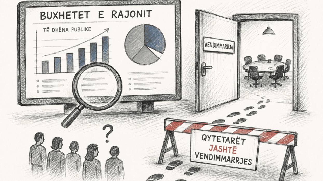 Rajoni publikon më shumë të dhëna për buxhetet, por qytetarët mbeten jashtë vendimmarrjes Rajoni publikon më shumë të dhëna për buxhetet, por qytetarët mbeten jashtë vendimmarrjes