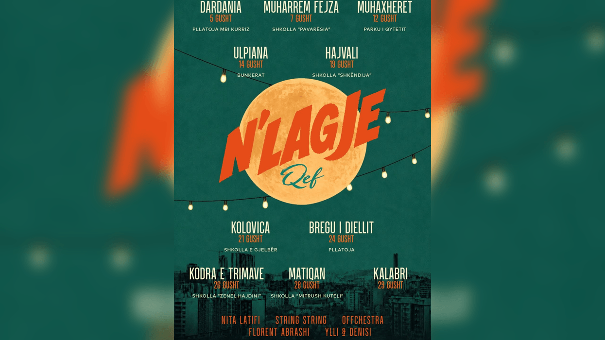 "N'lagje" - muzika dhe arti zbresin në lagjet e Prishtinës gjatë gushtit