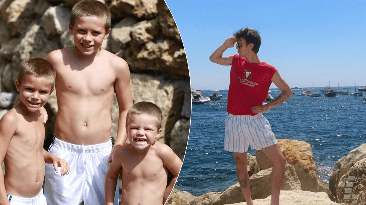 Cruz Beckham publikon një fotografi të fëmijërisë me Brooklyn, pavarësisht përçarjes familjare