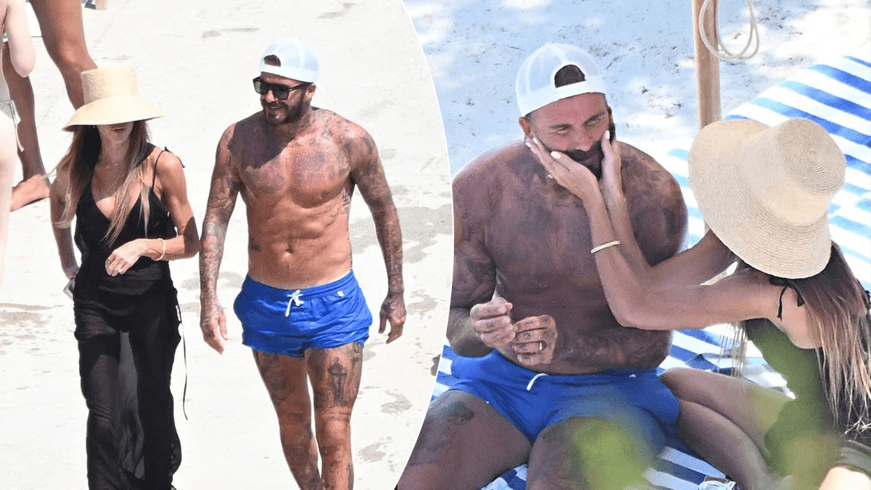 Victoria Beckham mahnit me bikini në Portofino, ndërsa shijon pushimet romantike me Davidin