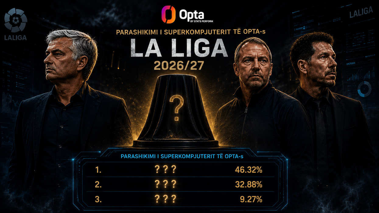 A ka fuqi Jose Mourinho ta fitojë titullin me Real Madridin? Superkompjuteri i Opta-s parashikon sezonin e La Liga-s