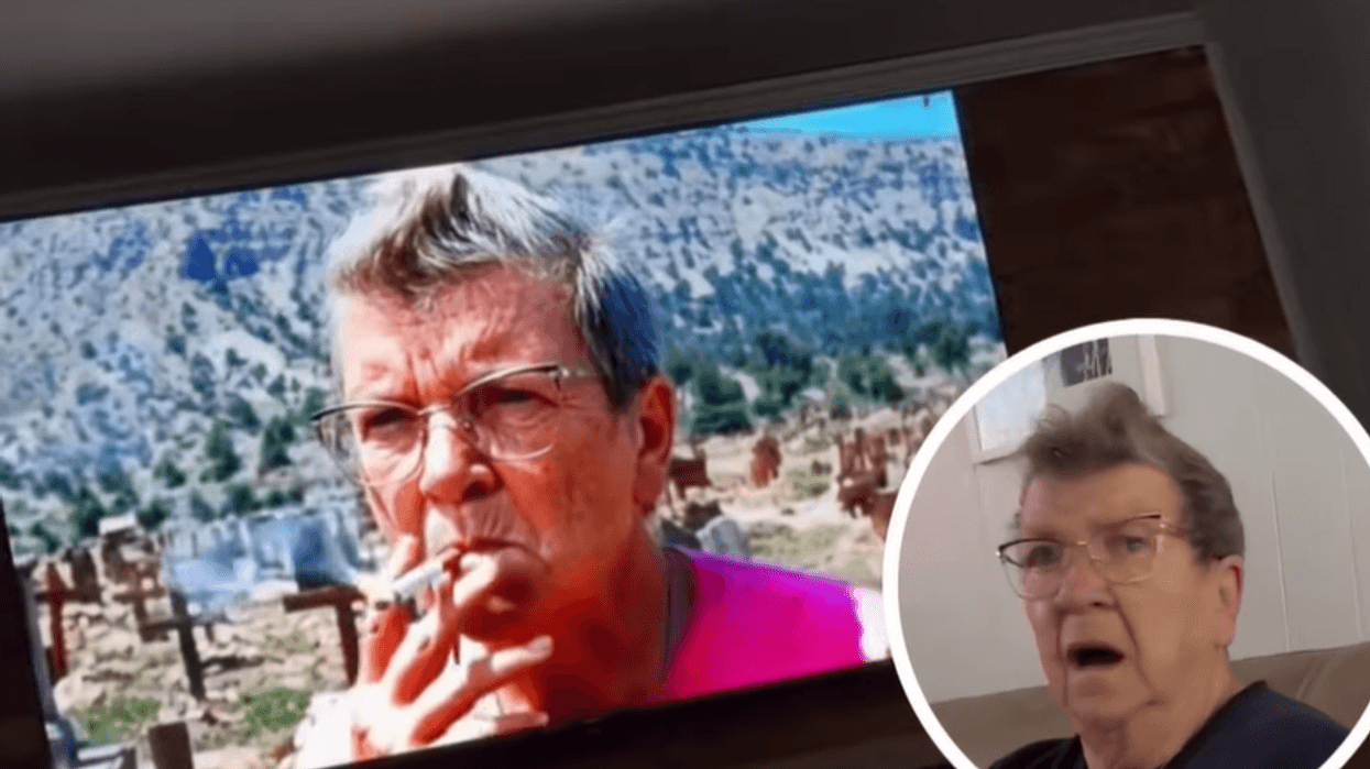 Me ndihmën e AI, gjyshja bëhet pjesë e filmit të saj të preferuar me Clint Eastwood - shikoni reagimin Me ndihmën e AI, gjyshja bëhet pjesë e filmit të saj të preferuar me Clint Eastwood - shikoni reagimin