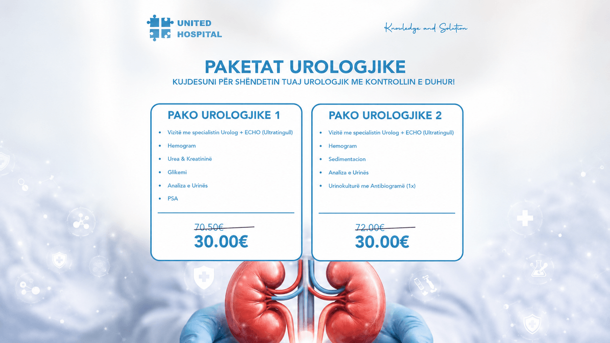 United Hospital – kujdes i specializuar për shëndetin urologjik
