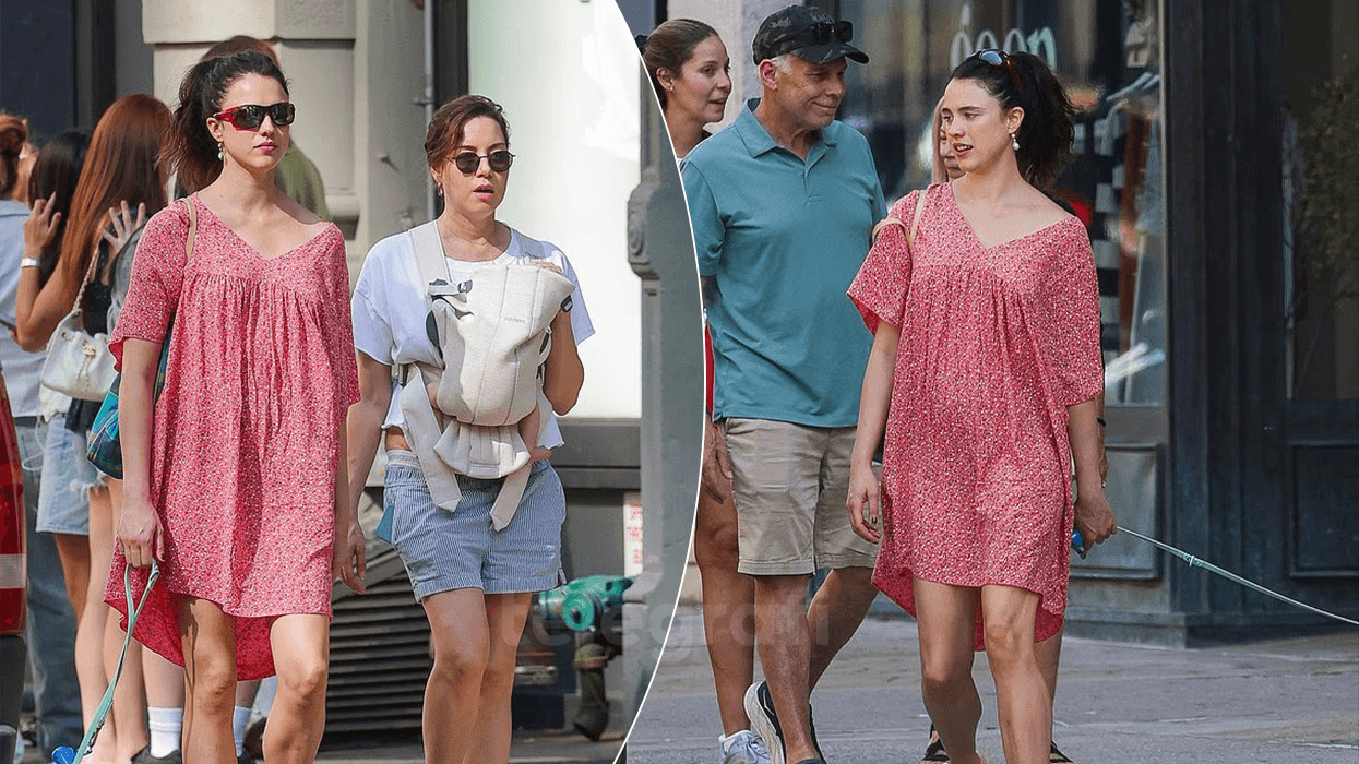 Margaret Qualley i bashkohet Aubrey Plaza-s në një shëtitje me foshnjën në New York