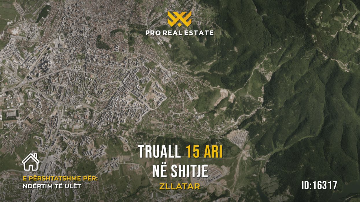 Trualli 15 Ari për shitje në Zllatar – i përshtatshëm për ndërtim #16317 Trualli 15 Ari për shitje në Zllatar – i përshtatshëm për ndërtim #16317