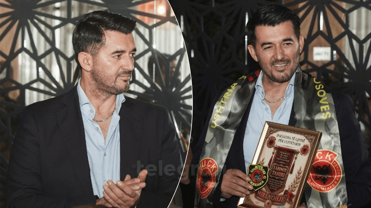 Labinot Tahiri nderohet me mirënjohje nga veteranët e UÇK-së Labinot Tahiri nderohet me mirënjohje nga veteranët e UÇK-së