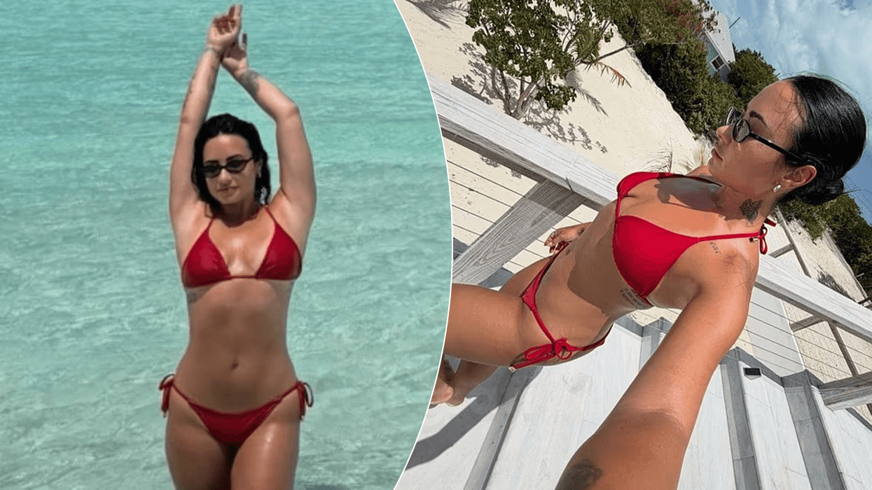 Demi Lovato shijon pushimet në Bahamas, mahnit fansat me bikini të kuqe