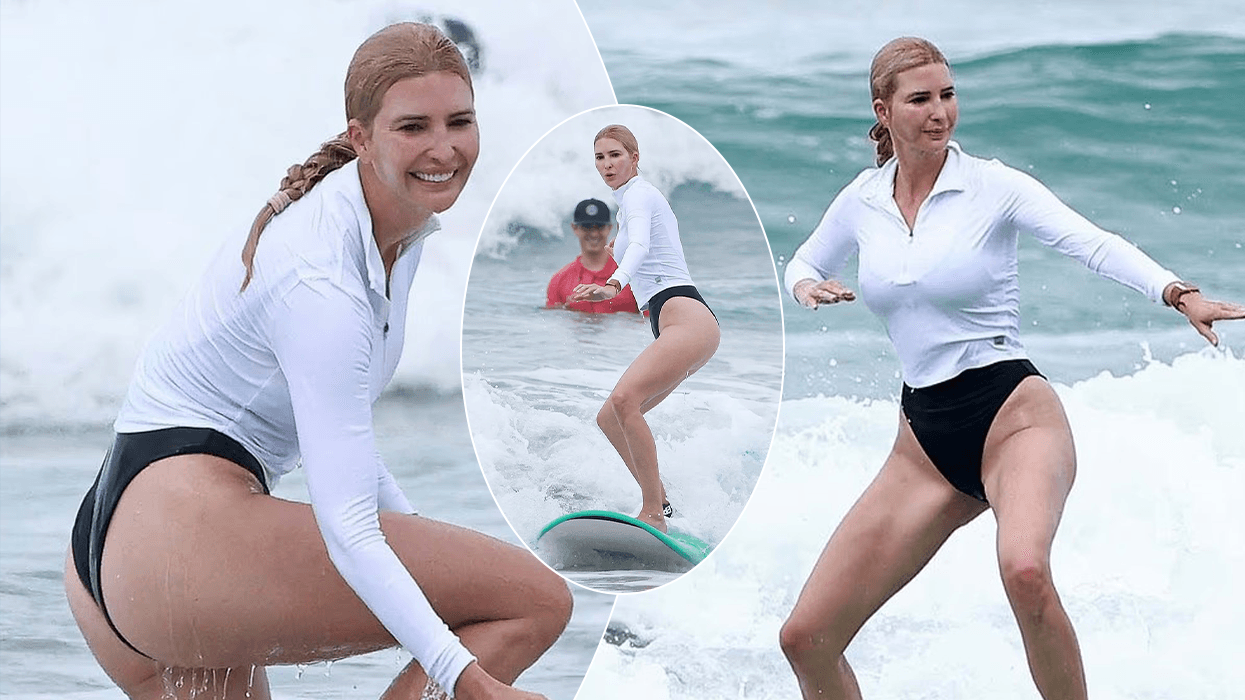 Ivanka Trump tërheq vëmendjen në Kosta Rika, shfaqet me kostum banje teksa bën sërf Ivanka Trump tërheq vëmendjen në Kosta Rika, shfaqet me kostum banje teksa bën sërf