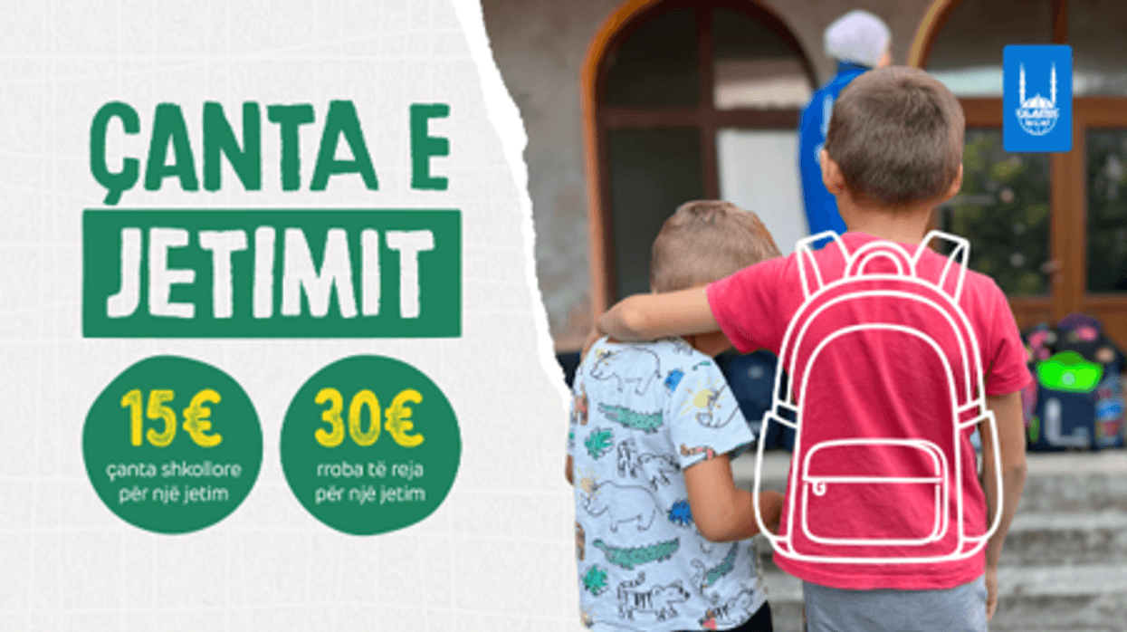 Mbështetje për fëmijët jetimë në prag të vitit të ri shkollor Mbështetje për fëmijët jetimë në prag të vitit të ri shkollor