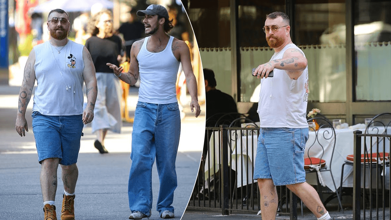Sam Smith dhe Christian Cowan shfaqen së bashku pas fejesës, çifti tërheq vëmendjen me veshjen e njëjtë