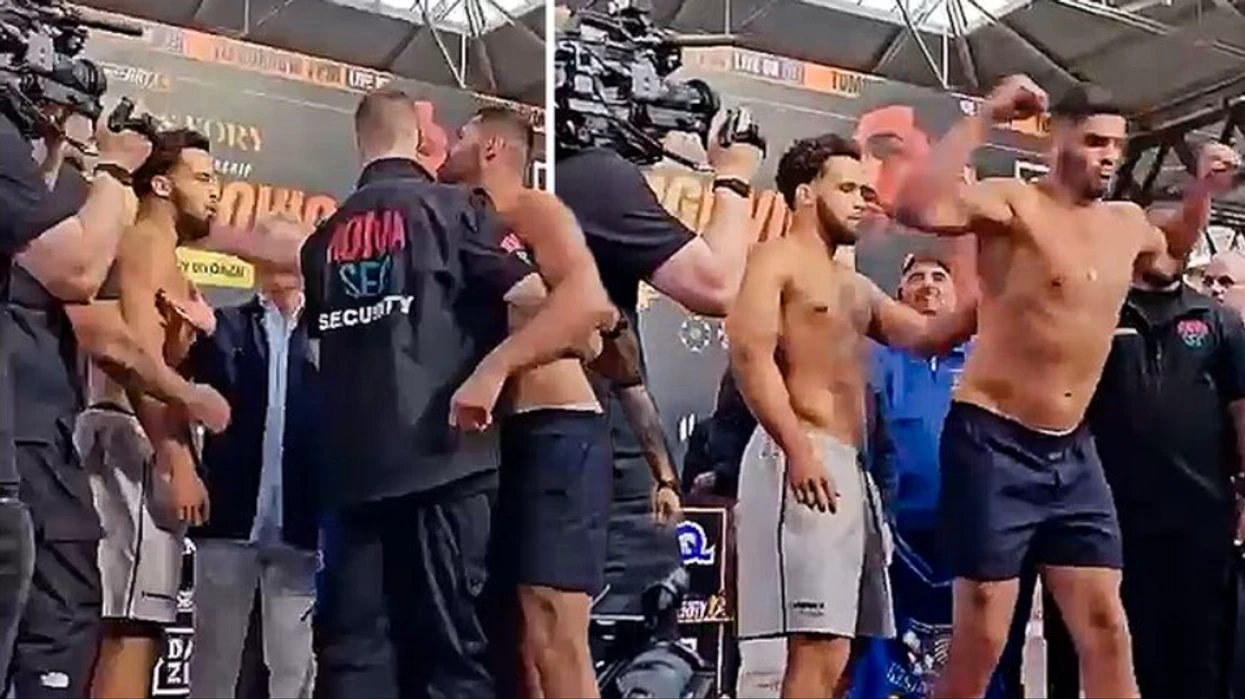 Kaos para duelit për titull bote mes Itauma dhe Hrgovic - shtyrje dhe goditje me shuplakë
