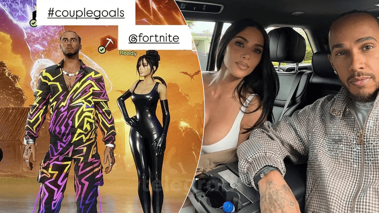 Kim Kardashian publikon momentin e veçantë me Lewis Hamilton