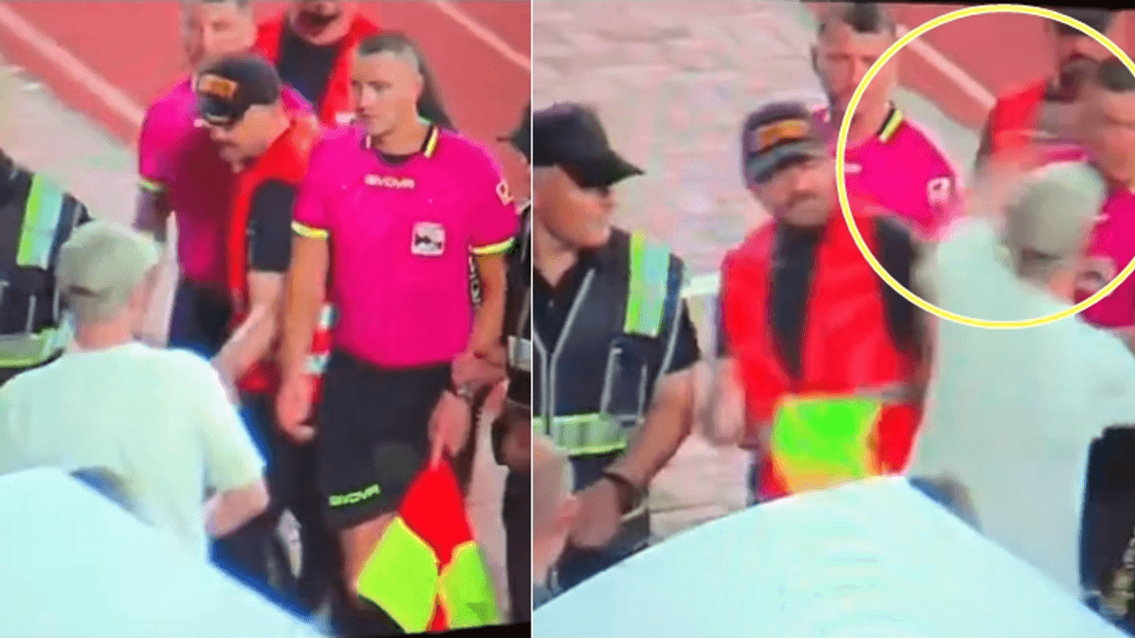 Publikohet videoja kur presidenti i Vllaznisë e godet grusht gjyqtarin
