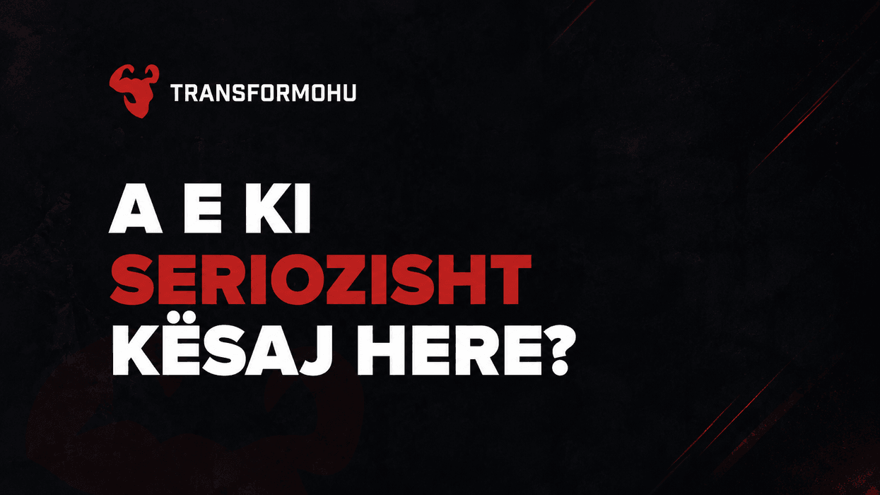 Transformohu - Investimi më i mirë që mund t'ia bësh vetes këtë vit