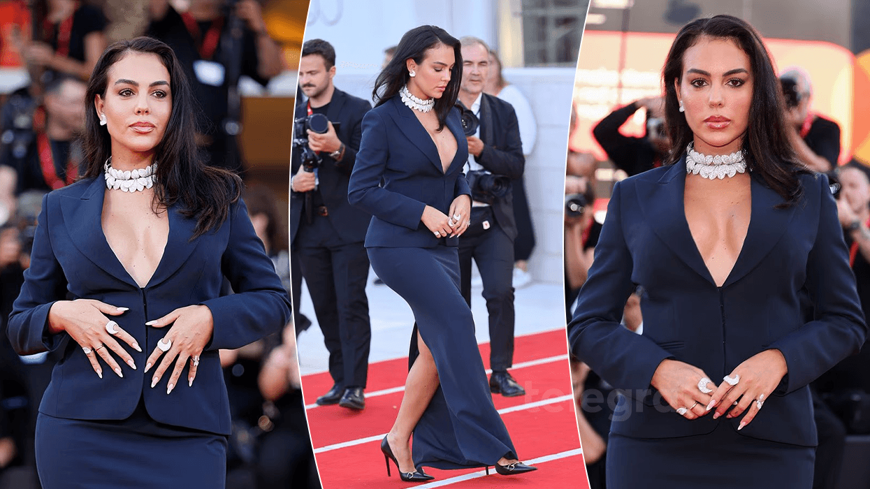 Georgina Rodriguez heq unazën miliona dollarëshe, shkëlqen me diamante Chopard në Venecia