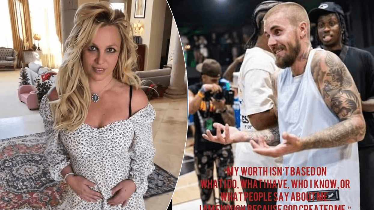 “Unë jam i mjaftueshëm sepse Zoti më krijoi”, Britney Spears ndan citatin e Bieberit