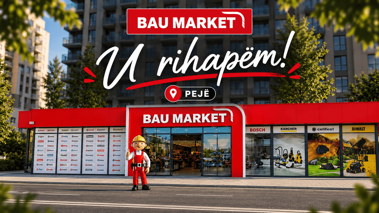 BAU Market tani edhe me pikën e rihapur në Pejë