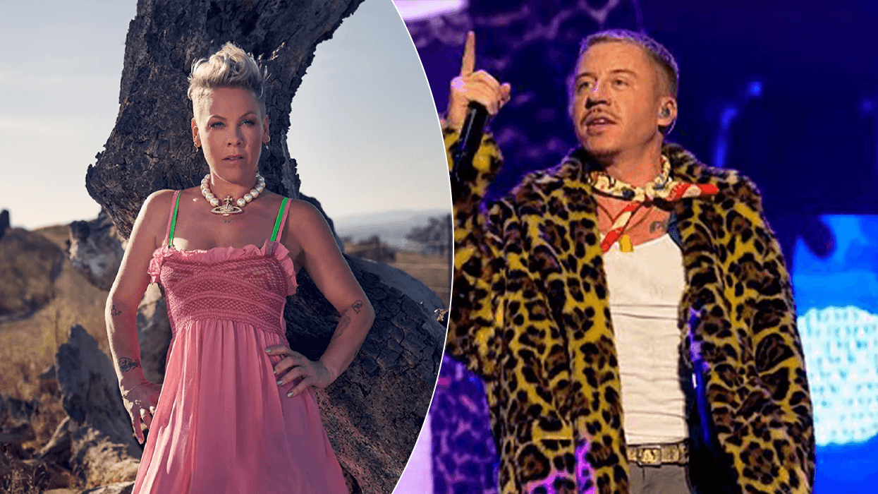 Pink kritikon Macklemore për deklaratat pro-Palestinë, reperi reagon mes thirrjeve për largimin nga turneu