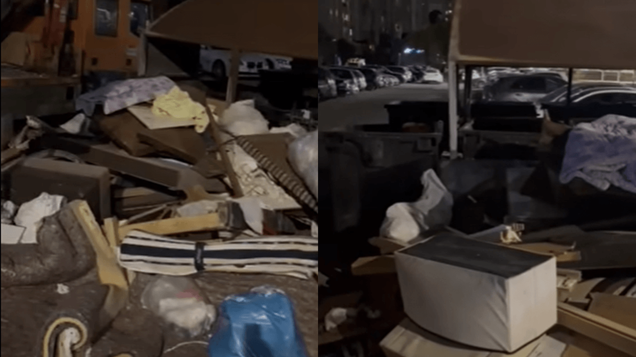 KRM "Pastrimi" largon mbeturinat e hedhura në rrugën “Xhabir Toqani” në Prishtinë