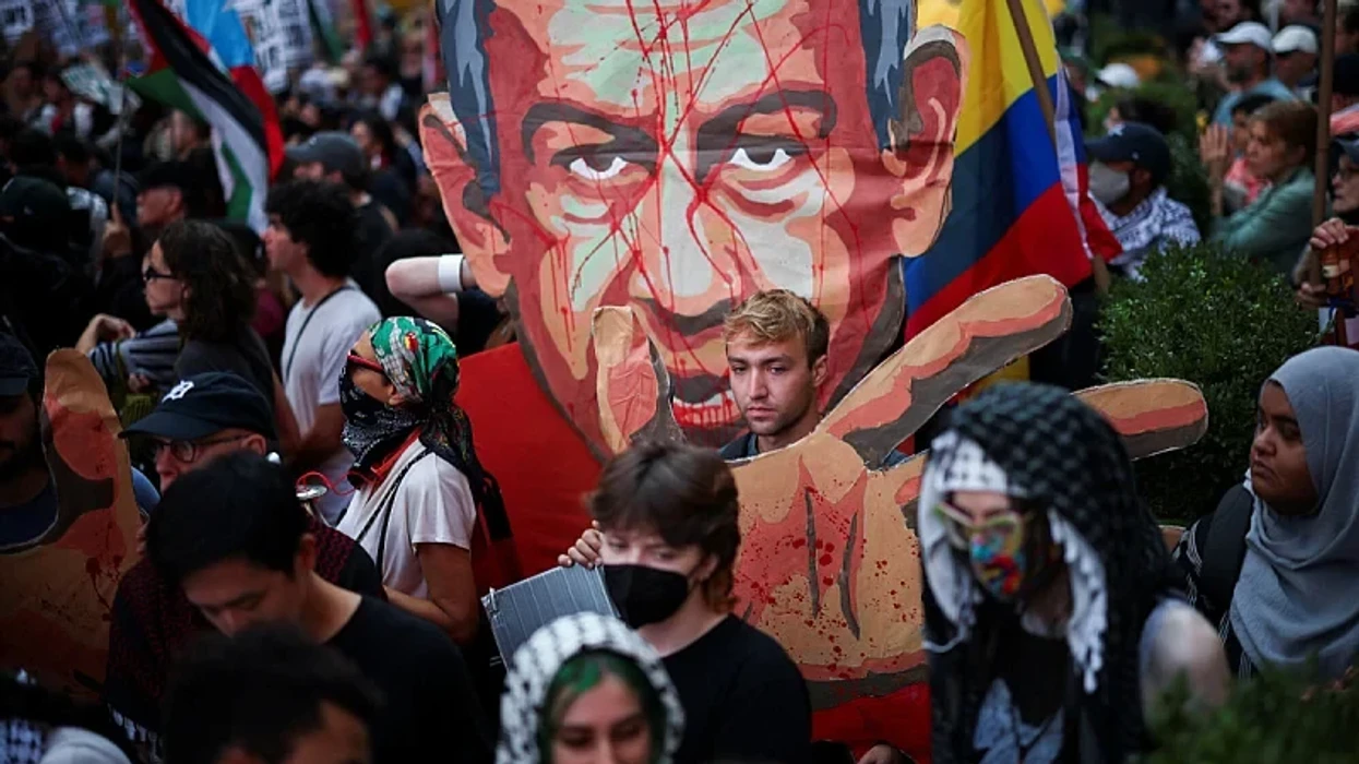 "Djalli është këtu", protesta masive në New York për shkak të fjalimit të Netanyahut në OKB