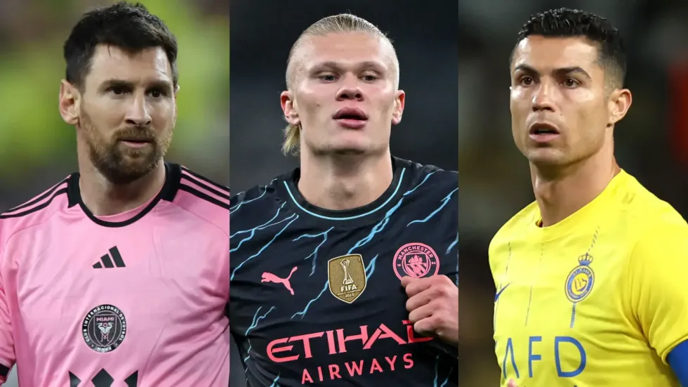 “Askush nuk u afrohet atyre”, Haaland për Messin dhe Ronaldon