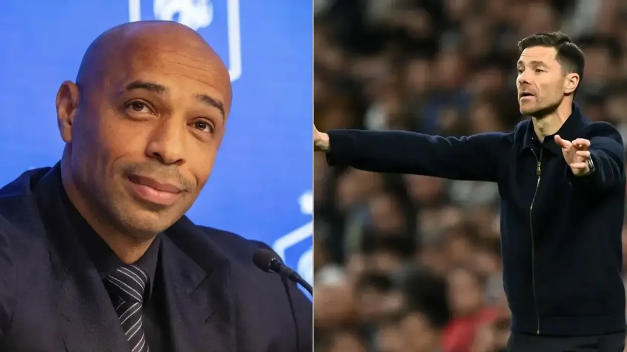Thierry Henry i del në mbrojtje Alonsos, sulmon lojtarët e Real Madridit Thierry Henry i del në mbrojtje Alonsos, sulmon lojtarët e Real Madridit