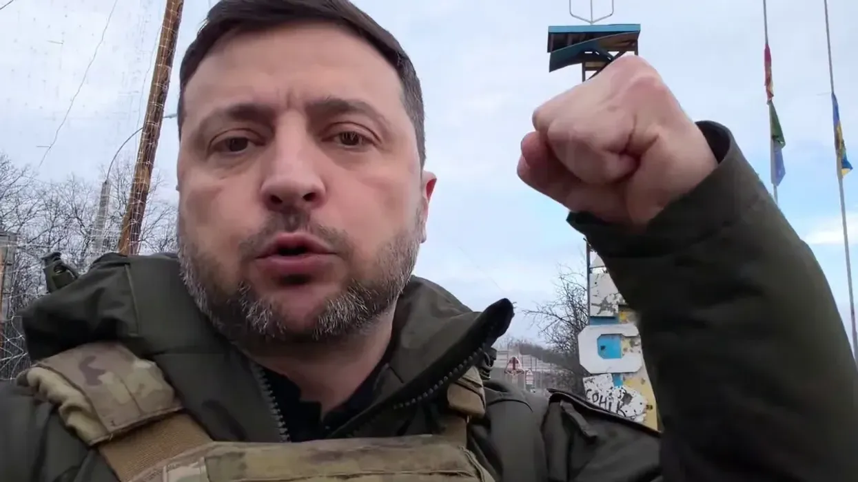 Putin pretendon se e ka pushtuar, Zelensky publikon video nga Kupiansku Putin pretendon se e ka pushtuar, Zelensky publikon video nga Kupiansku