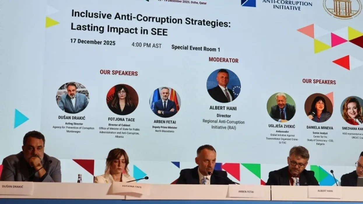 Fetai në COSP11 në Doha: Strategjitë kundër korrupsionit kërkojnë udhëheqje dhe koordinim efektiv institucional Fetai në COSP11 në Doha: Strategjitë kundër korrupsionit kërkojnë udhëheqje dhe koordinim efektiv institucional