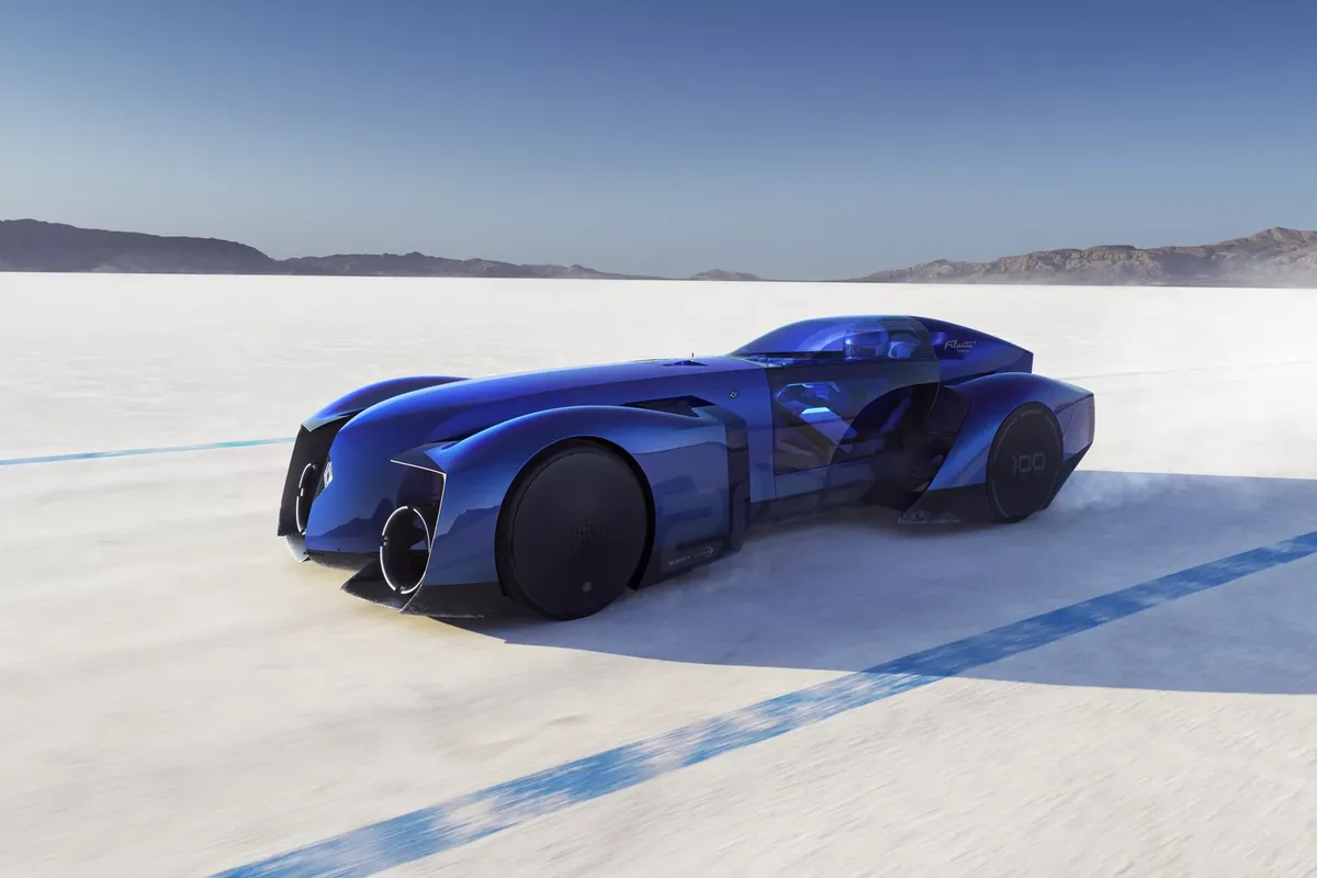 Renault thyen rekorde me modelin elektrik Filante Record Renault thyen rekorde me modelin elektrik Filante Record