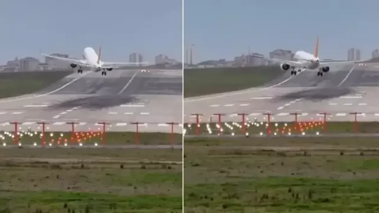 Moti i ligë godet Stambollin, erërat me 100 kilometra në orë ia vështirësojnë uljen e aeroplanit pilotit – anulon aterrimin në sekondën e fundit Moti i ligë godet Stambollin, erërat me 100 kilometra në orë ia vështirësojnë uljen e aeroplanit pilotit – anulon aterrimin në sekondën e fundit