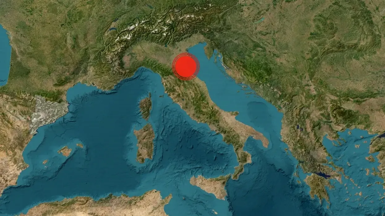 Një tërmet i fortë godet pjesën veriore të Italisë Një tërmet i fortë godet pjesën veriore të Italisë