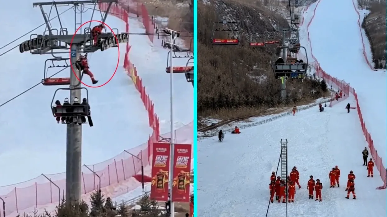 Prishet teleferiku, qindra turistë mbetën te ‘varur’ në acar në Lanzhou të Kinës Prishet teleferiku, qindra turistë mbetën te ‘varur’ në acar në Lanzhou të Kinës