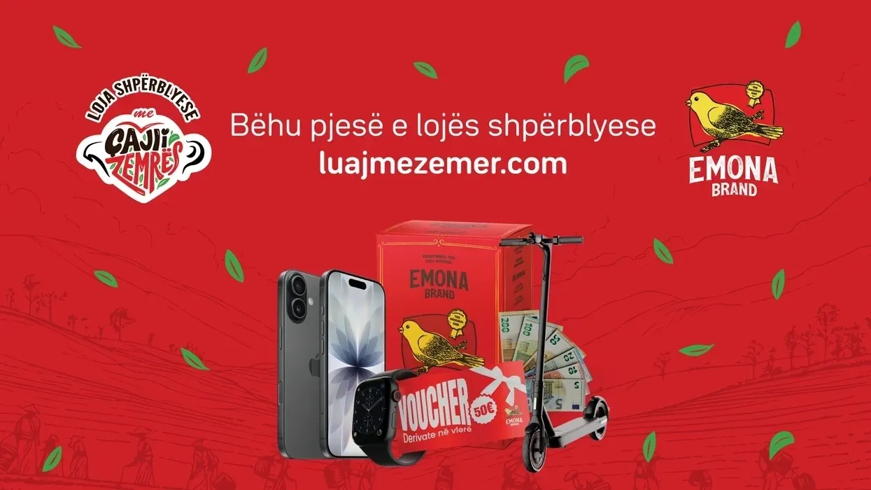Vetëm edhe pak ditë për të marrë pjesë në “Loja shpërblyese me Çajin e Zemrës” Vetëm edhe pak ditë për të marrë pjesë në “Loja shpërblyese me Çajin e Zemrës”
