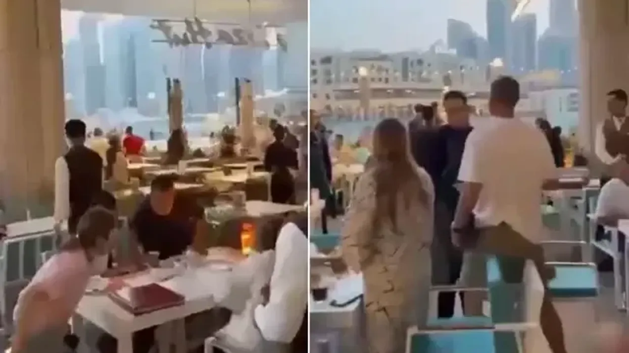 Klientët ikin nga restoranti në Dubai pasi ngatërruan topin e Ramazanit me shpërthimin e një bombe Klientët ikin nga restoranti në Dubai pasi ngatërruan topin e Ramazanit me shpërthimin e një bombe