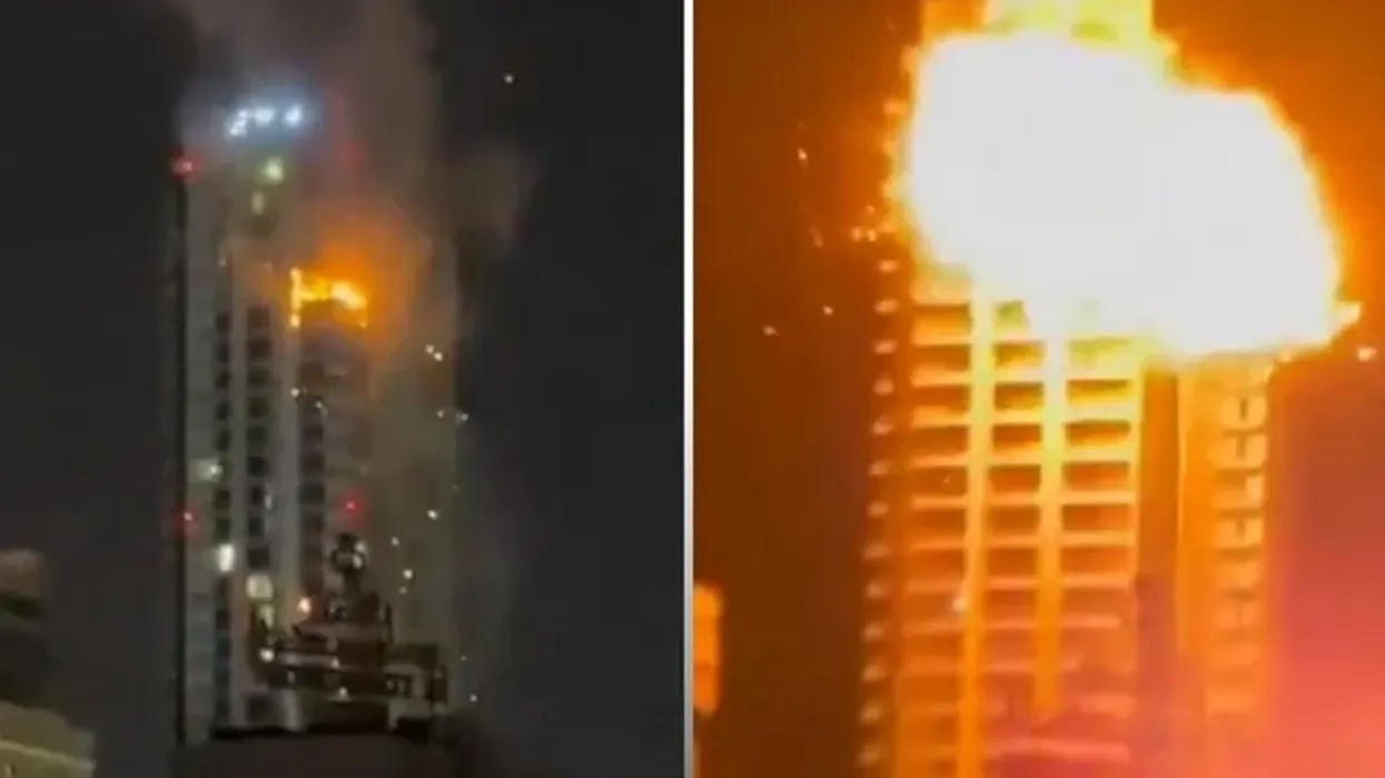 Ndërtesa e lartë qeveritare e Kuvajtit goditet nga dronët iranian Ndërtesa e lartë qeveritare e Kuvajtit goditet nga dronët iranian