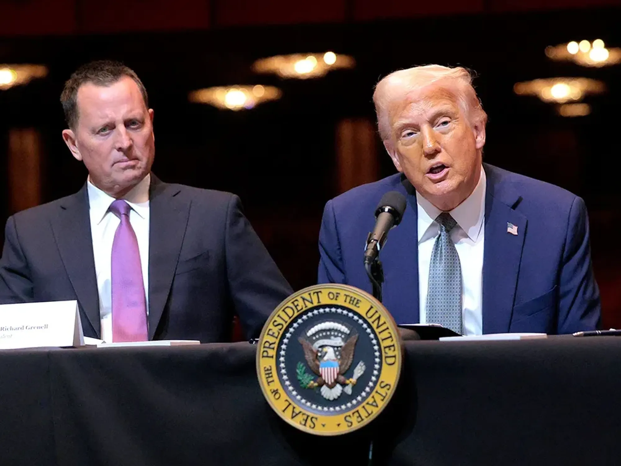 Trump 'humb' durimin, Grenell shkarkohet nga posti i drejtorit të "John F. Kennedy Center" Trump 'humb' durimin, Grenell shkarkohet nga posti i drejtorit të