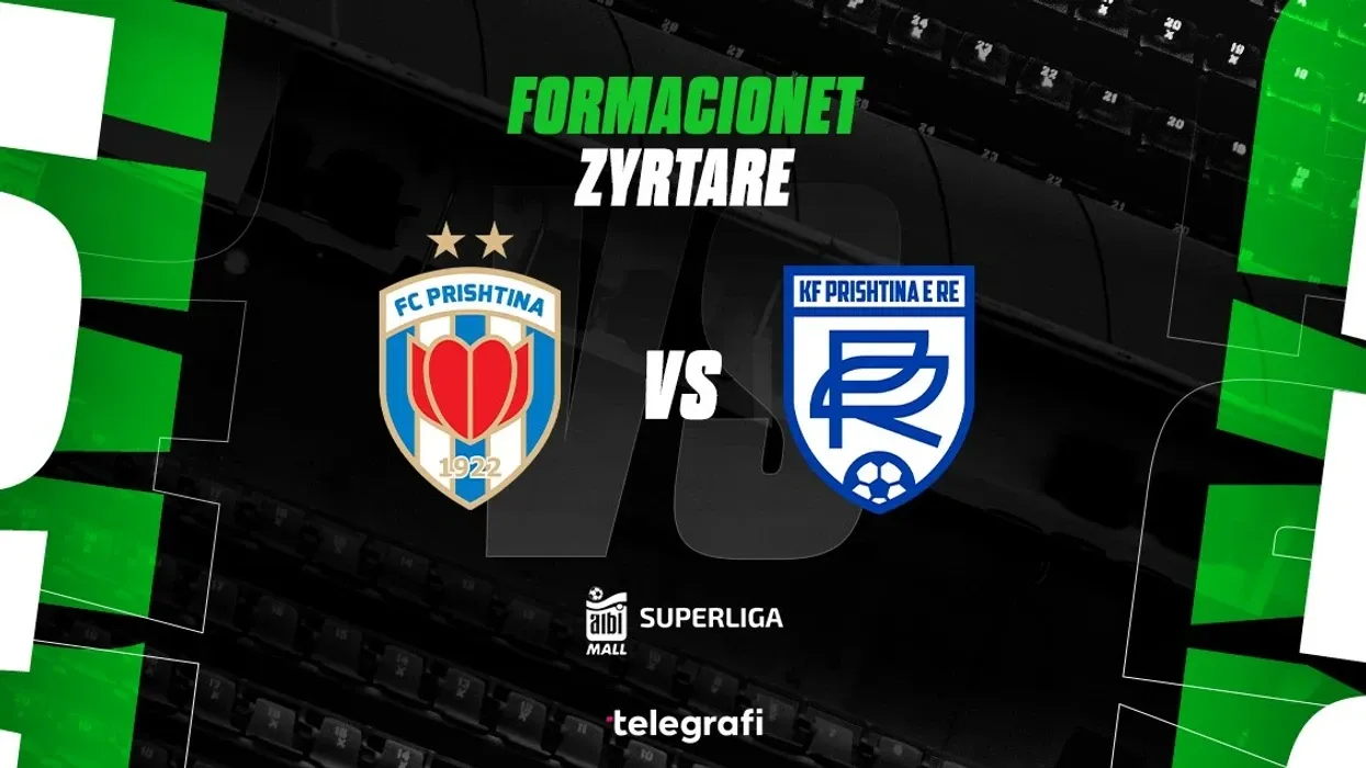 Prishtina do vetëm fitore ndaj Prishtinës së Re, formacionet zyrtare Prishtina do vetëm fitore ndaj Prishtinës së Re, formacionet zyrtare