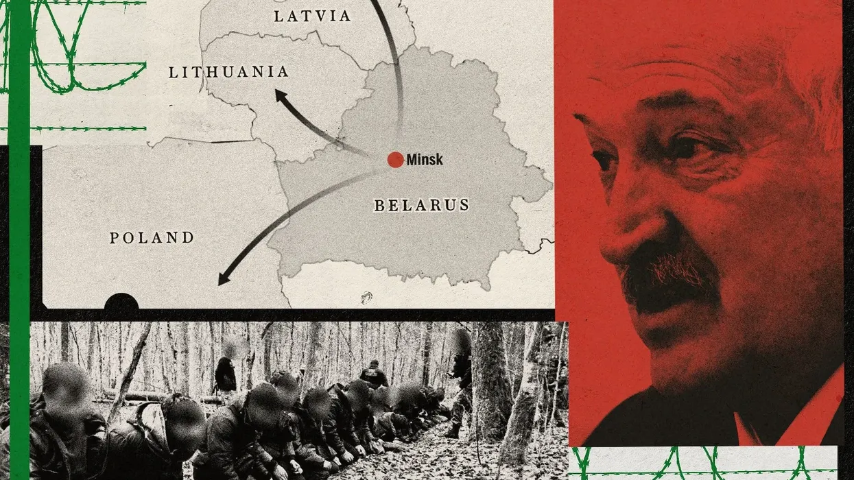 Bjellorusia stërvit emigrantë për të luftuar rojet kufitare të Evropës Bjellorusia stërvit emigrantë për të luftuar rojet kufitare të Evropës