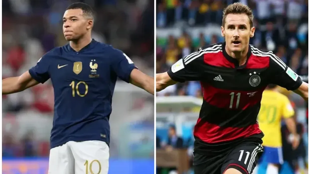 Kylian Mbappe synon të hyjë në histori, kërkon ta thyejë rekordin e famshëm të Miraslov Klose Kylian Mbappe synon të hyjë në histori, kërkon ta thyejë rekordin e famshëm të Miraslov Klose