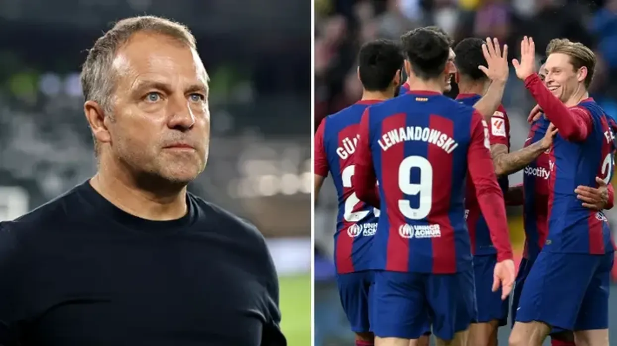 Hansi Flick iu bën të qartë lojtarëve të Barcelonës: Gjysmëfinalen e Ligës së Kampionëve ta sigurojmë qysh në ndeshjen e parë Hansi Flick iu bën të qartë lojtarëve të Barcelonës: Gjysmëfinalen e Ligës së Kampionëve ta sigurojmë qysh në ndeshjen e parë