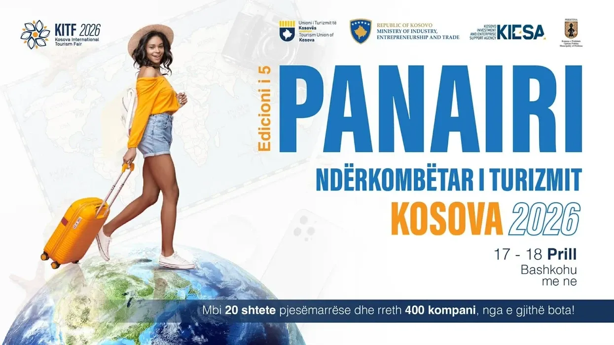 Kanë mbetur edhe pak ditë: Prishtina bëhet qendër e turizmit ndërkombëtar më 17-18 prill Kanë mbetur edhe pak ditë: Prishtina bëhet qendër e turizmit ndërkombëtar më 17-18 prill