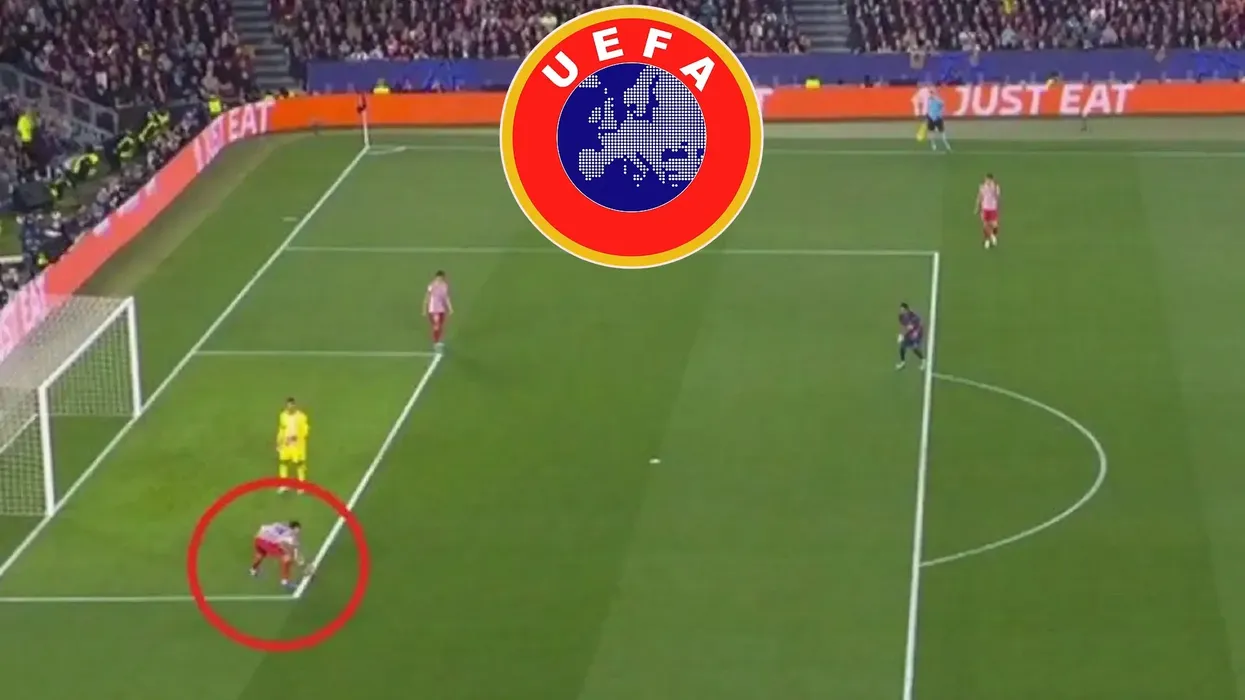 UEFA i përgjigjet Barcelonës pas ankesave për prekjen me dorë të Pubill UEFA i përgjigjet Barcelonës pas ankesave për prekjen me dorë të Pubill