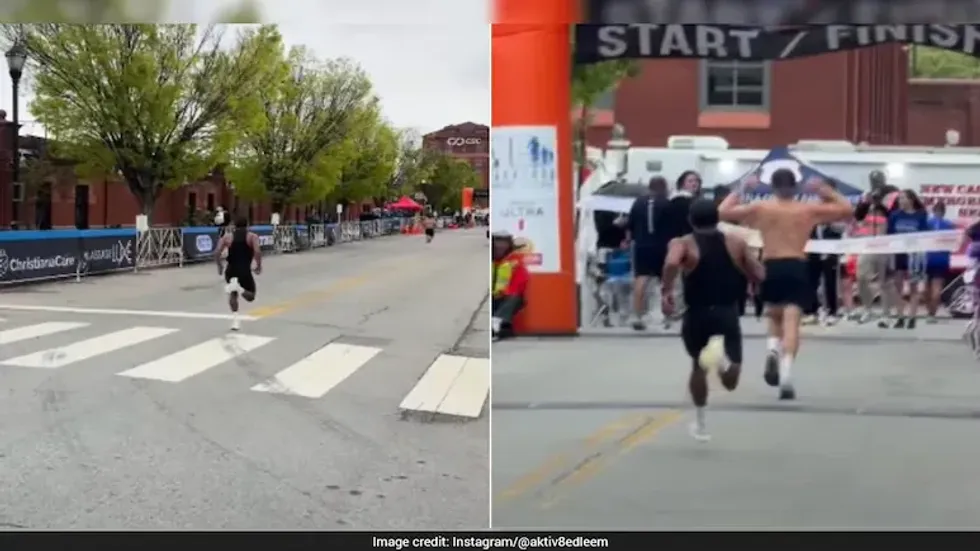 Vrapuesi humbet maratonën e Delaware me dy sekonda pas festimit të parakohshëm, videoja bëhet virale