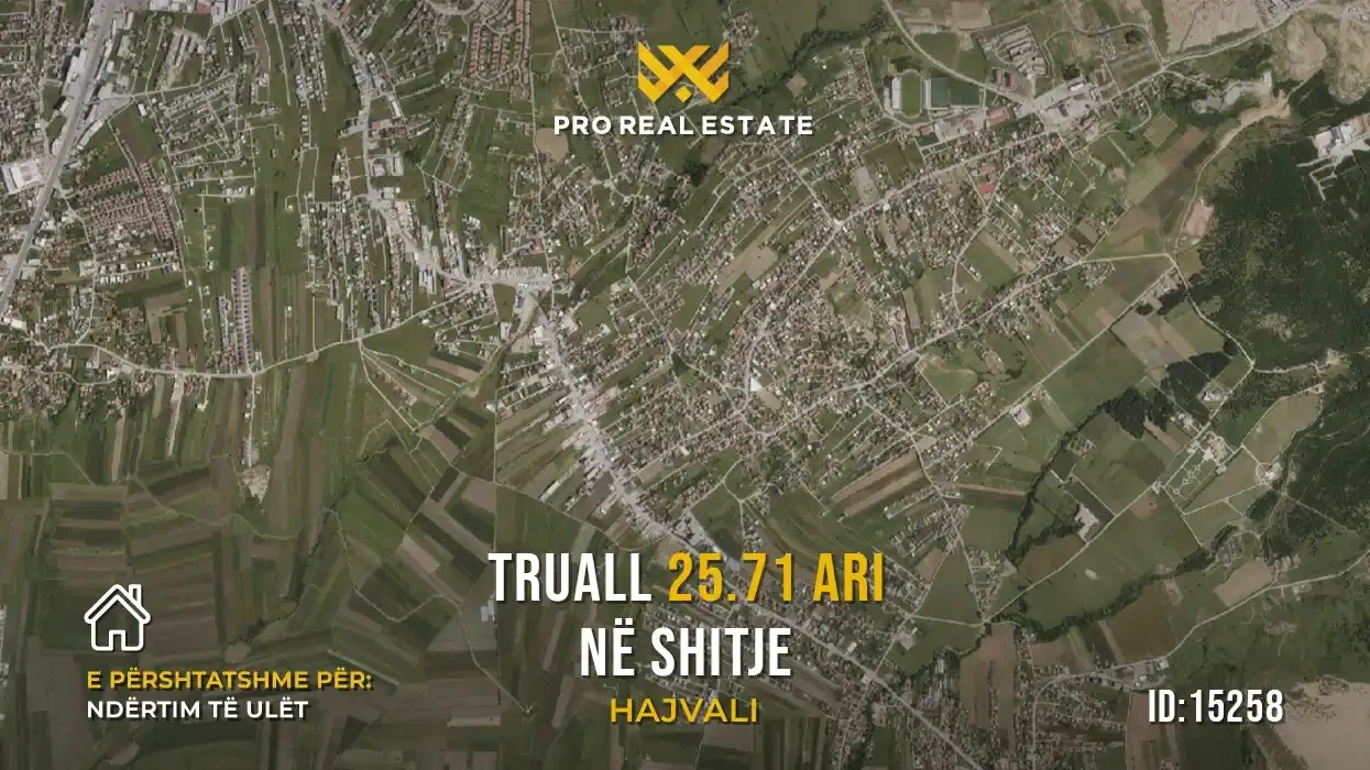 Një investim që merr kuptim sot – truall 25.71 ari në shitje në Hajvali #15258