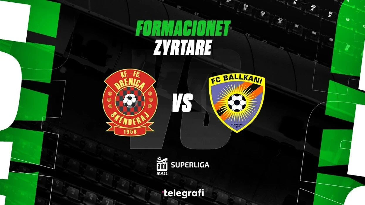 Drenica dhe Ballkani luajnë vetëm për fitore, formacionet zyrtare