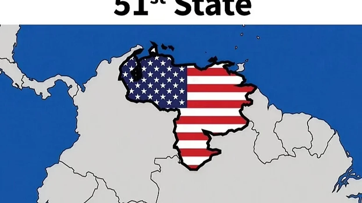 Trump publikon hartën e Venezuelës si “Shteti i 51-të” i SHBA-së