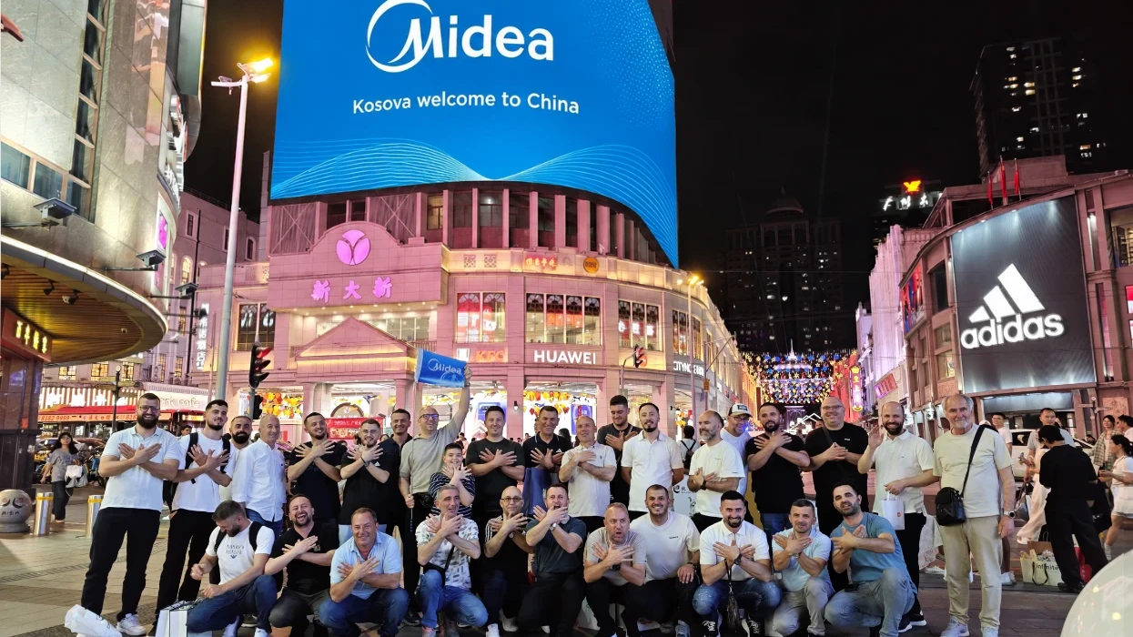 Ekskluzive nga Kina, një udhëtim si asnjë tjetër më parë: Midea Kosova marshon drejt së ardhmes së klimatizimit me 40 partnerë