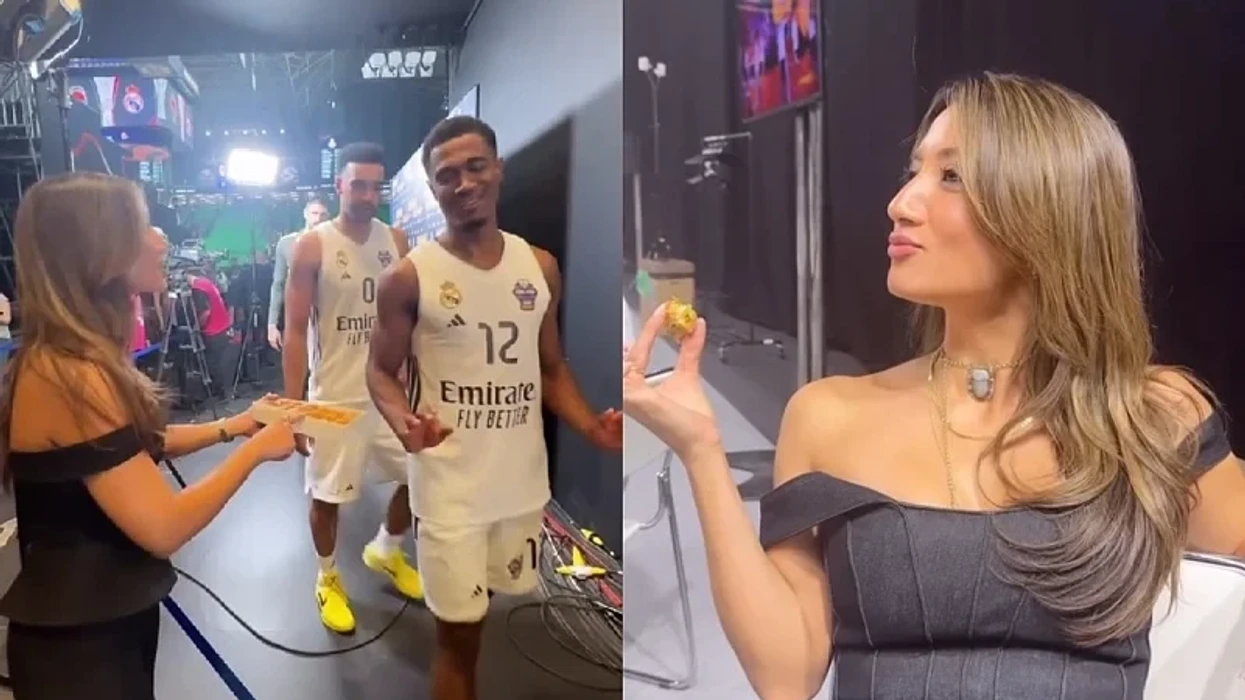 Gazetarja turke u ofron bakllava basketbollistëve të Real Madridit, askush nuk pranoi - në fund e hëngri vetë